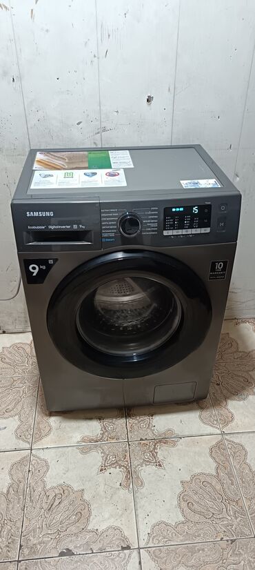 Paltaryuyan maşınlar: Paltaryuyan maşın Samsung, 9 kq, İşlənmiş, Avtomat, Qurutma var, Ödənişli çatdırılma