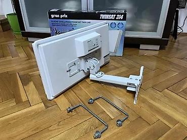 Satelitske antene: Pljosnata satelitska antena sa zidnim nosačem – diskretna, kompaktna i — 13