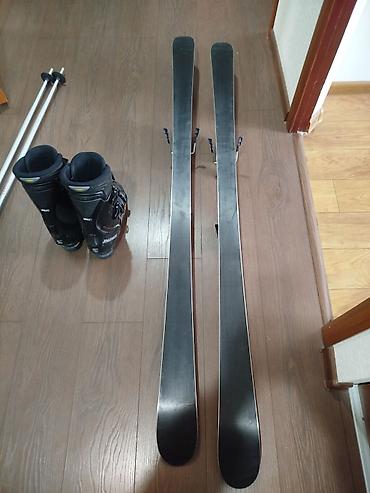 Лыжи: Продаются лыжи 160 ростовка в отличном состоянии с ботинками Salomon — 14