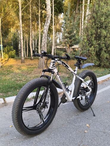 поперечный рейлинг: Фэтбайк Greenbike — велосипед с толстыми шинами, предназначенный для