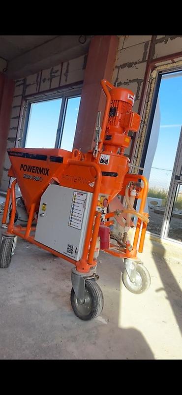 Сдается в аренду Штукатурная станция Powermix EURO, 380V - Питание at lalafo.kg Сдается в аренду Штукатурная станция Powermix EURO, 380V - Питание
