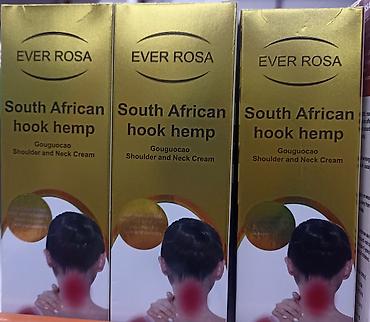 amc sakoi: EVER ROSA – South African Hook Hemp (Gouguocao) Shoulder and Neck — 1