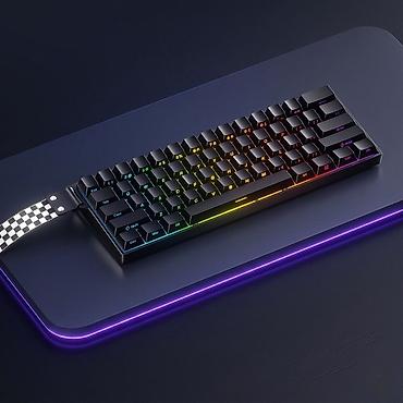 logitech mx master: Клавиатура, Aula, Механическая, Bluetooth, Проводное подключение, Размер: 60% — 1