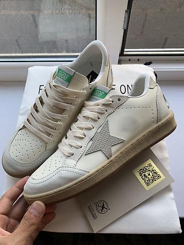 кеды оптом: Мужские кроссовки, 39, 40, 41, Golden Goose, Новый, цвет - Белый, Самовывоз, Бесплатная доставка, Платная доставка — 2