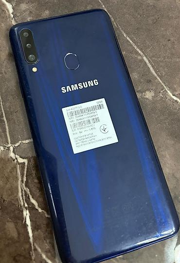 galaxy a20s: Samsung Galaxy A20s, 32 GB, rəng - Göy, Sensor, Barmaq izi, İki sim kartlı — 1