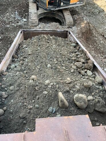 работа пасудамойщица: Аралашма кум жана шагыл, Жолго, Төгүлмө түрдө, Хово