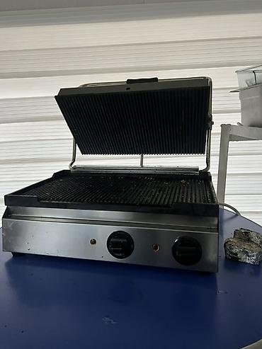 baking oven: Профессиональный электрический контактный гриль (гриль-пресс) - — 1