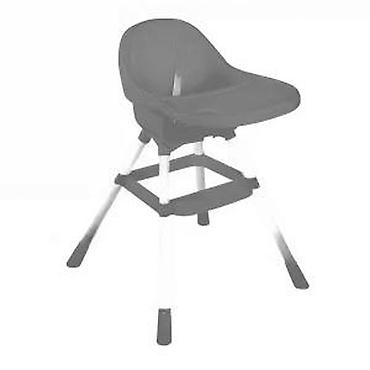 Hranilice: Dečija hranilica sa poslužavnikom – siva - Stabilna konstrukcija sa — 10