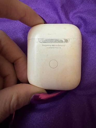 sol qulaqda ses: Продаю 1 наушник(левый) Apple A1983. Оригинал. Второй не работает — 4