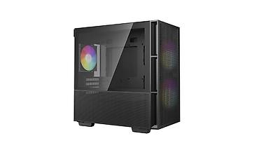 Korpuslar: DeepCool CH360 PC korpusu – mesh ön panel və şüşə yan panel ilə, RGB — 2