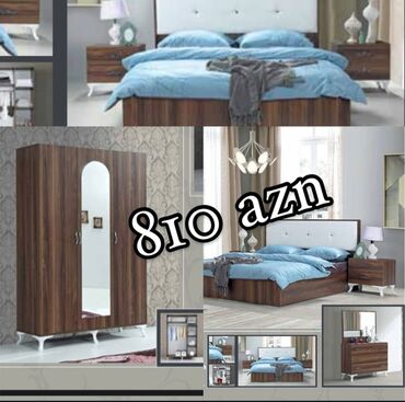 Yataq otağı dəstləri: İkinəfərlik çarpayı, Dolab, Rusiya, Yeni — 16