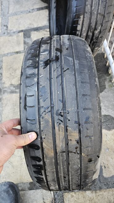 диск на ипсум: Шины 205 / 55 / R 16, Лето, Б/у, Комплект, Корея, Hankook