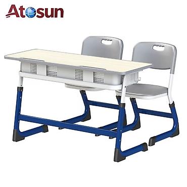 study table: Комплект парты и стула, Новый, Самовывоз, Бесплатная доставка, Платная доставка, цвет - Синий — 1
