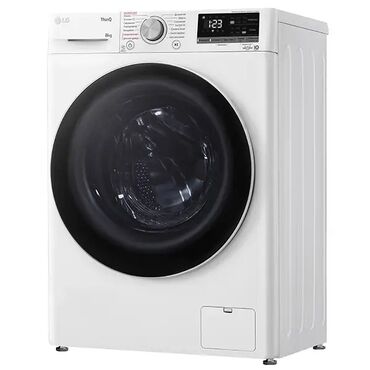 Стиральные машины: Стиральная машина LG, Новый, Автомат, До 9 кг, Узкая — 7