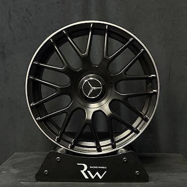Литые Диски R 18 AMG, Комплект, отверстий - 5, Новый