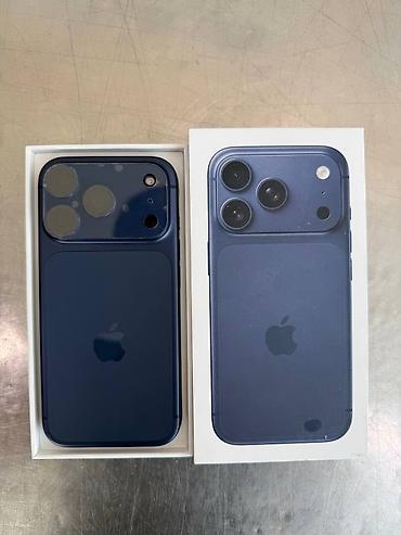 Apple iPhone: IPhone 17 Pro, Б/у, 256 ГБ, Blue Titanium, Коробка, 100 % — 1