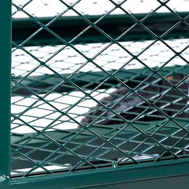 Baštenski alati i oprema: Vrtna/radna kolica sa mrežastim stranicama i ručkom za vuču - Čvrsta — 3