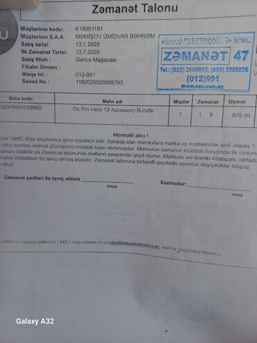 Videokameralar: GoPro HERO13 Black – Aksesuar Paketi ilə - Model: GoPro HERO13 Black — 3