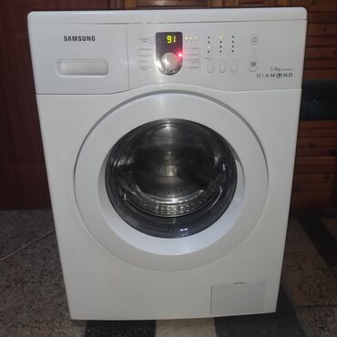 ремонт стиральных машин бишкек: Стиральная машина Samsung, Б/у, Автомат, До 6 кг, Полноразмерная
