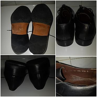 patike br 39: Muške elegantne cipele Antilop (Novi Pazar) – crne - Broj: 43 - — 3