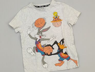koszulki plein sport: T-shirt, 8 years, 122-128 cm, condition - Good