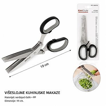 KMT Škare sa pet slojeva 2406926 Višeslojne makaze za brzo seckanje i