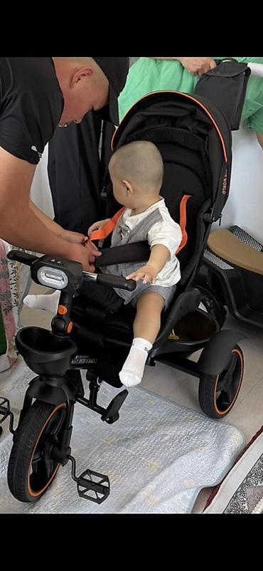 trike: Детский трехколесный велосипед-коляска (trike) с родительской ручкой — 1