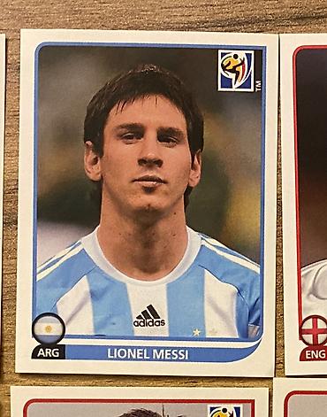 Panini FIFA World Cup 2010 Messi daxil – Tam kolleksiya 60/60 Panini