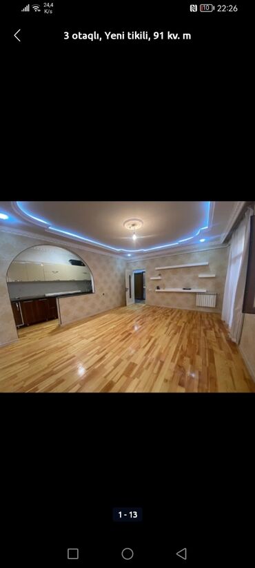 дом с бассейном: 3 комнаты, Новостройка, 91 м²