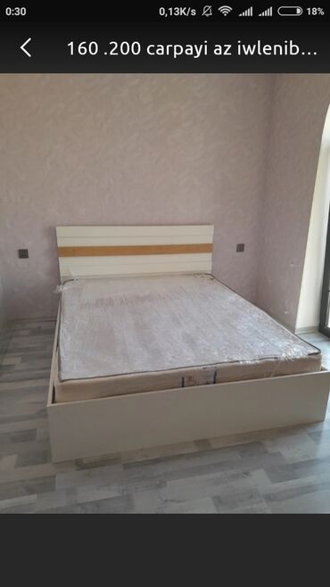 Çarpayılar: Yeni, İkinəfərlik çarpayı, Bazasız, Matras ilə