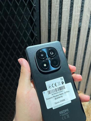 xiaomi note 14: Redmi, Redmi Note 15 Pro, Б/у, 256 ГБ, цвет - Черный, В рассрочку, 2 SIM — 2