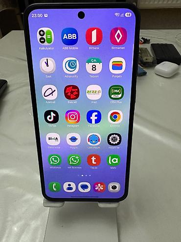 note 8 barter: Samsung Galaxy A36, 256 GB, rəng - Qara, Zəmanət, Sensor, Barmaq izi — 2
