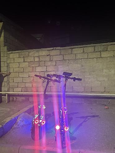ev tipi çadır: Elektrik skuter – güclü işıqlandırma və ikili amortizasiya - — 1