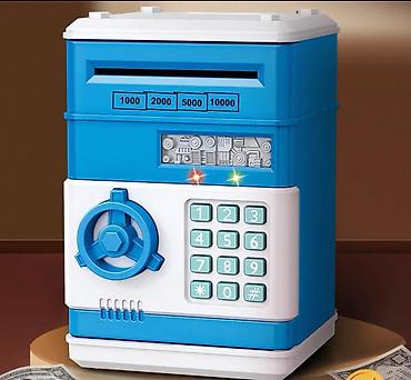 ev iwi: Uşaq Elektron Pul Qutusu – Şifrə ilə seyf tipli kasa - Rənglər: qara — 3