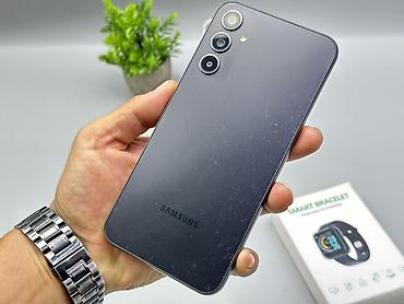 Мобильные телефоны и аксессуары: Samsung Galaxy A34 5G, Б/у, 256 ГБ, цвет - Черный, 2 SIM — 2