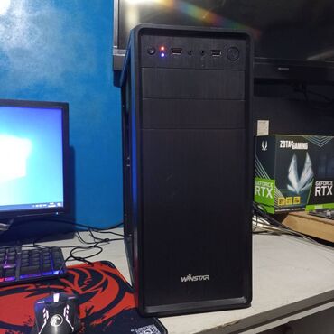 Настольные ПК и рабочие станции: Компьютер, ядер - 4, ОЗУ 16 ГБ, Игровой, Б/у, Intel Core i7, AMD Radeon RX 580, HDD + SSD — 24