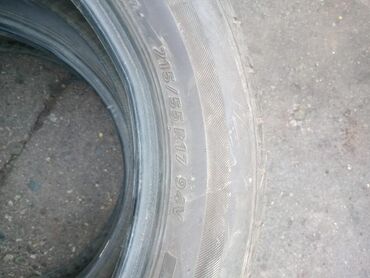 шины 16 60 215: Шины 215 / 55 / R 17, Лето, Б/у, Пара, Легковые, Япония
