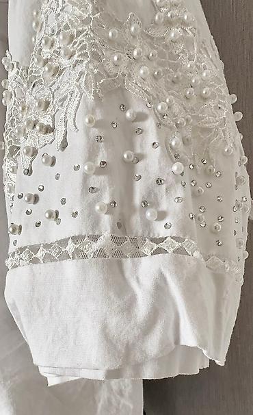 Футболки: Юбка-трапеция с завышенной талией, лето-весна, размер стандарт, новая — 8