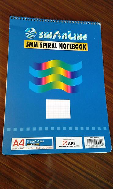 a4 kagiz: A4 formatlı qeyd üçün Türkiyə istehsalı olan kitabçalar satılır. Sərt — 6