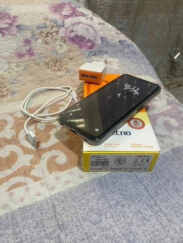 модем хуавей: Tecno Spark Go, Новый, 128 ГБ, цвет - Серебристый, 2 SIM