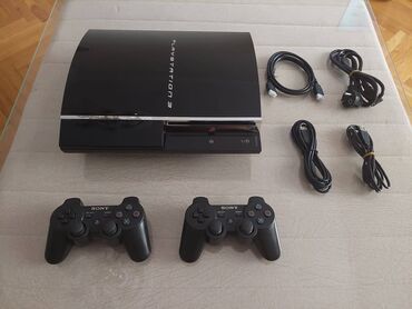 dendi konsole: PS3 Fat model. Yaddaş 500 GB. Servis baxımları 02.08.2025-ci il