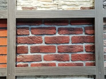 evin col divar rengleri: Dekorativ kərpic görünümlü divar panelləri - Material: dekorativ