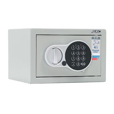 pul qutusu: AIKO T-17 EL elektron kilidli mebel seyfi Kompakt metal seyf ev, ofis — 1