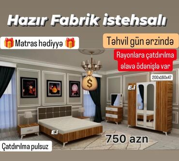 Komodlar: Yataq otağı dəsti