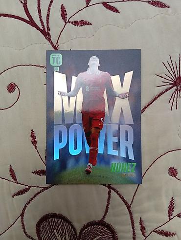 tar: Panini “Top Class” MAX POWER kolleksiya kartı – Darwin Núñez — 1