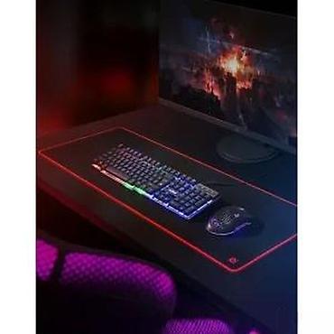 Druga oprema za računare i laptopove: Defender Black Ultra podloga za miš – gaming serija - Dimenzije: 80 x — 15