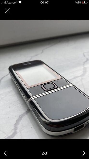 телефон fly tech 4: Nokia 8000 4G, цвет - Черный, Кнопочный