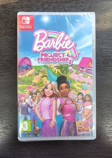 Oyun diskləri və kartricləri: Nintendo switch üçün barbie project friendship oyun diski. Tam yeni