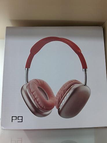 P9 simsiz qulaqcıq - Üstü yumşaq amortizasiya olunan başlıq və qulaq lalafo.az -da P9 simsiz qulaqcıq - Üstü yumşaq amortizasiya olunan başlıq və qulaq