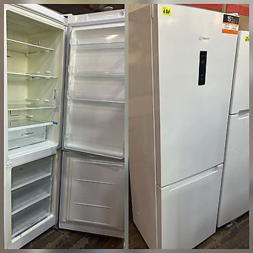 vitrin soyducusu: İşlənmiş 2 qapılı Indesit Soyuducu Satılır, rəng - Ağ — 1